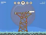 Play Jelly Tower Planets free online game, physics-based balance puzzle, stack planets on PlayArcadeHub