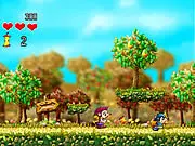 Little Hedgy free online adventure game cute hedgehog platformer PlayArcadeHub