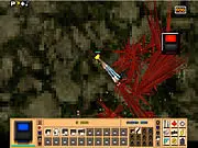 Dr Lee leading his mechanical army against enemy robots in the free online tower defense and strategy game Dr Lee UAssault