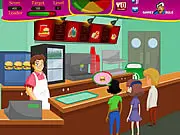 Grandma Cafe free online time management game serve food fast kitchen challenge PlayArcadeHub