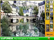 Play Hidden Spots Bridge free online, find hidden spots on the bridge images, time challenge puzzle game.