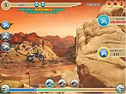 Play Motocross Air free online stunt game. Get big air off ramps, unlock new bikes, and perform amazing motocross stunts.