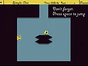 Play Jump Face free online arcade platformer game, avoiding spikes by timing jumps and sticking to walls