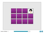 Play Hair Memory Game free online, matching pairs of squares with funny hair characters and resolving levels