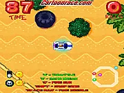 Play Nascar Carnage online free combat racing game with machine guns and missiles