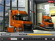 Truck Hidden Wheels free online puzzle game where you find missing tires