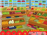 Vegetable Shop Hidden Objects free online game find items point and click time challenge produce