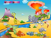 Volcano Island Decoration free online game customize island stunning look creative simulation