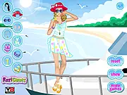 Play Yacht Summer Party Dress Up free online, choosing perfect outfit for a luxury yacht party with friends