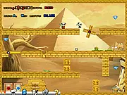 Two Cute Pandas in the Desert Free Online Puzzle Platformer Game