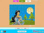 Princess Jasmine Jigsaw puzzle game screenshot free online