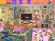 School Play Room hidden object game online free puzzle