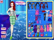 Next Top Model free online dress-up game, fashion stylist game, model on catwalk, designer outfits