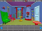 Lone Castle Escape free online game screenshot showing a dark, mysterious castle room with hidden objects and puzzles