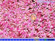 Free online Hidden Stars Flower game on PlayArcadeHub, find the hidden stars in the floral picture, hidden object puzzle game screenshot