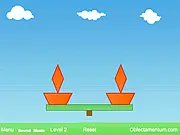 Aequilibrium 4 free online game, physics puzzle challenge, play balance stacking game