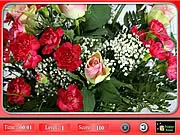 Beautiful Flowers Hidden Numbers gameplay screenshot showing a flower image with numbers hidden in the petals – Play Free Puzzle Game