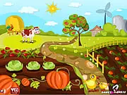 Play Harvest Card Decoration free online creative design game with autumn theme