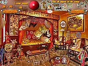 Play Oriental Shop Enigma free online hidden object game with spot the difference puzzles