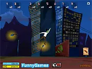 Fly Zombie Fly 2 free online game, launch the undead ragdoll, physics game, rockets, upgrades