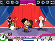 Play Pop Star Kissing: Sneaky Romance, a free online game about secret kissing