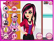 Play Emo Party Prep: Fashion & Makeover online, a free facial beauty and dress-up game