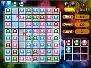 Colorful Mushroom Match game screen showing a grid of bright, colorful mushroom icons ready for a time-limited match 3 puzzle