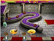 Play Youda Jewel Shop free online time management game. Screenshot showing jewelry design, customer service, and shop interior.