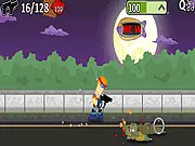 Play Zombies Hero free online, hero shooting at hordes of hungry zombies in a town