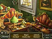 Searching for the lost key and other hidden objects in the free online game Family Relic: Lost Key