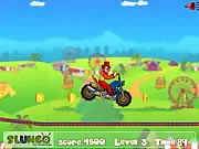 Circus Ride online stunt game, free unicycle balancing game, riding in the circus arena, physics challenge game