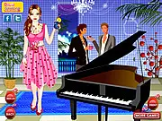 Play Glamour Party Dressup free online game, girl in stunning party dress and jewelry