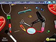 Tiny Car Race free online game screenshot - fast-paced lap racing with small cars and power-up rings