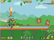 Rapid Rampage free online action stunt game, high speed slider obstacle avoidance, extreme downhill game on PlayArcadeHub