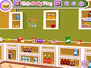 Play Greedy Boy Sandwiches free online, hiding food from a hungry boy in a kitchen