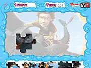 Play How to Train Your Dragon Jigsaw puzzle free online, Hiccup and Toothless images