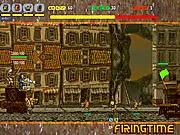 Play Metal Slug Defense free online, pixel art units fighting on a battlefield