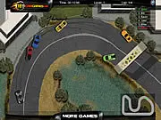 Fast Lane Challenge sports car racing on a track, play free super car game online