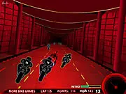 3D Neon Race 2 futuristic car speeding on a neon track, play free racing game online