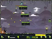 Weirdo free online physics strategy game with a cannon and lava