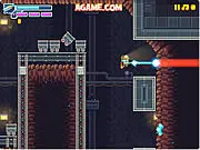 Play Canary free online arcade game, using a laser cannon to carve through rocks in a dark mine, exploring underground caverns game on PlayArcadeHub