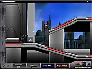 Reaper Dual Dimension free online platformer game, character switching dimensions, grabbing ammo and keys