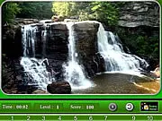Play Waterfalls Find The Numbers free online game, finding hidden numbers in a beautiful waterfall picture, hidden object observation game on PlayArcadeHub