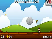 Rock Slide Avoidance free online arcade game on PlayArcadeHub - dodge falling rocks and collect coins
