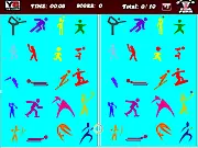 Play Olympic Difference online free game - Spot the ten differences puzzle on PlayArcadeHub