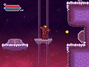 Replicus free online puzzle game, main character creating and launching smaller clones to push buttons