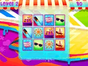 Amusement Park Match free online puzzle game, matching objects before time runs out, Lilly Ella Sarah