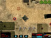 Tankomania free online tank shooting game, destroy enemy facilities, PlayArcadeHub