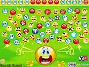 Omg Scary Smiley free online arcade game, eliminate evil smileys, challenging clicker game