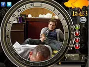 The Cold Light of Day Hidden Numbers game screen showing four cinematic images where the player must find cleverly concealed digits